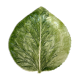 Plat feuille en céramique