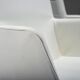 Gio dining chairs in ecru leather by Walter Knoll, Germany, 2000s, set of 8