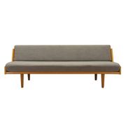 Canapé en hêtre, design danois, années 1960, designer : Hans. J. Wegner, manufacture : Getama