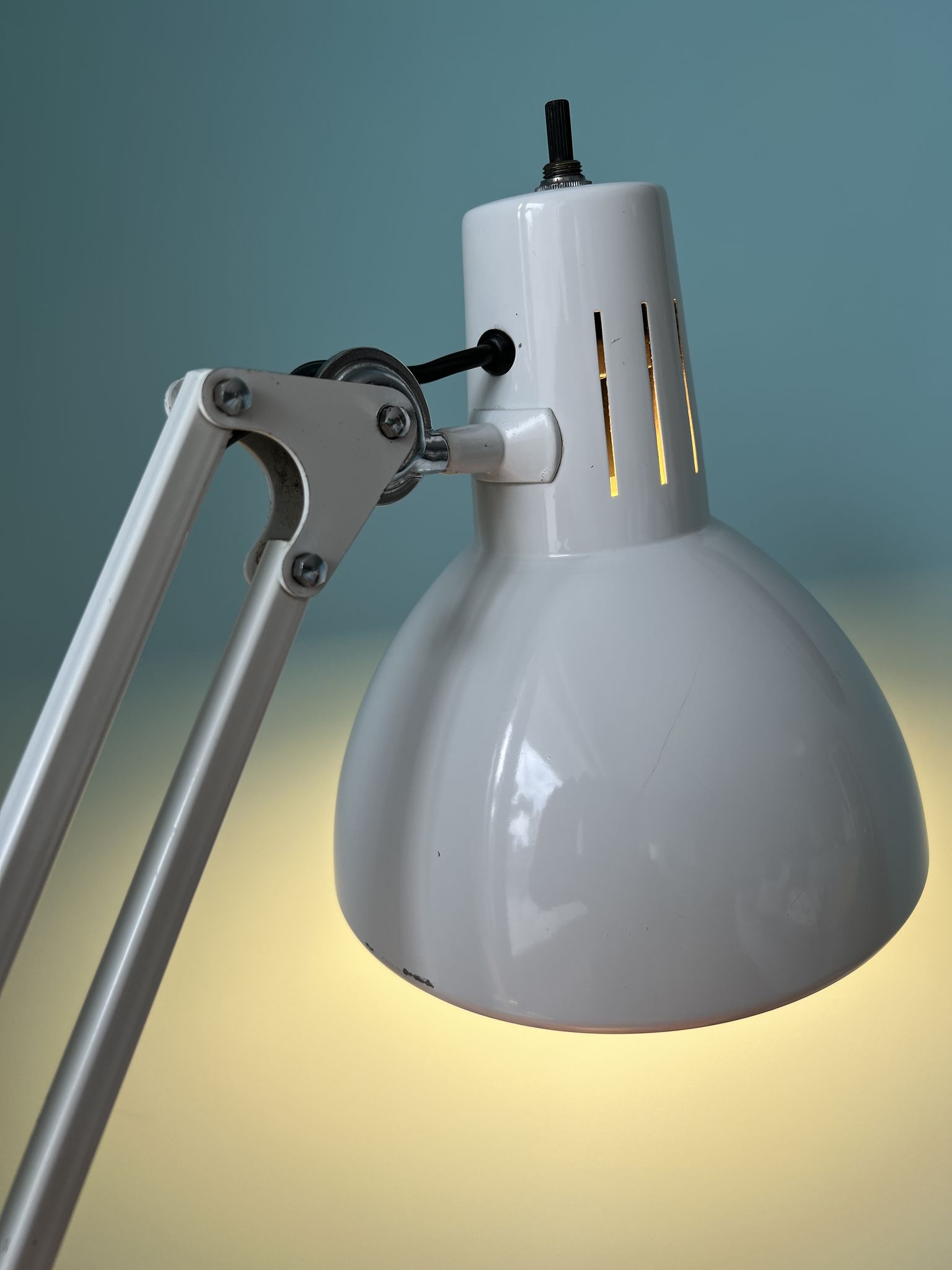 Vintage desk architect's lamp (FASE lamp), mid century flexo  from the 1970s