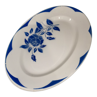 Oval dish Corsica Digoin