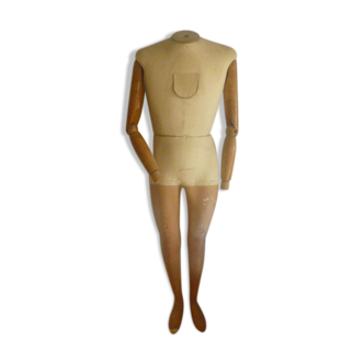Siegel brand articulated male mannequin - 1930