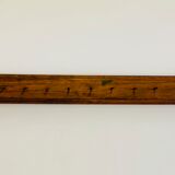 Workshop coat rack in solid oak