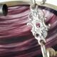 Old suspension glass bowl