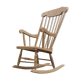 Wooden rocking chair 60's