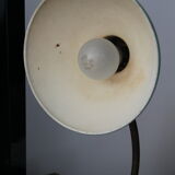Old sheet metal workshop lamp