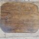 Ancien tabouret -sellette en teck birman