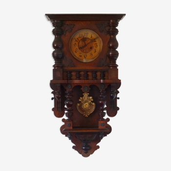 Wall clock gustav becker gb silesia - carillon - p48 kaiser cong