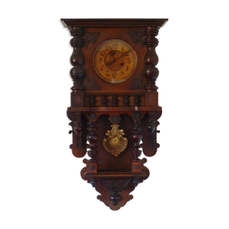 Wall clock gustav becker gb silesia - carillon - p48 kaiser cong