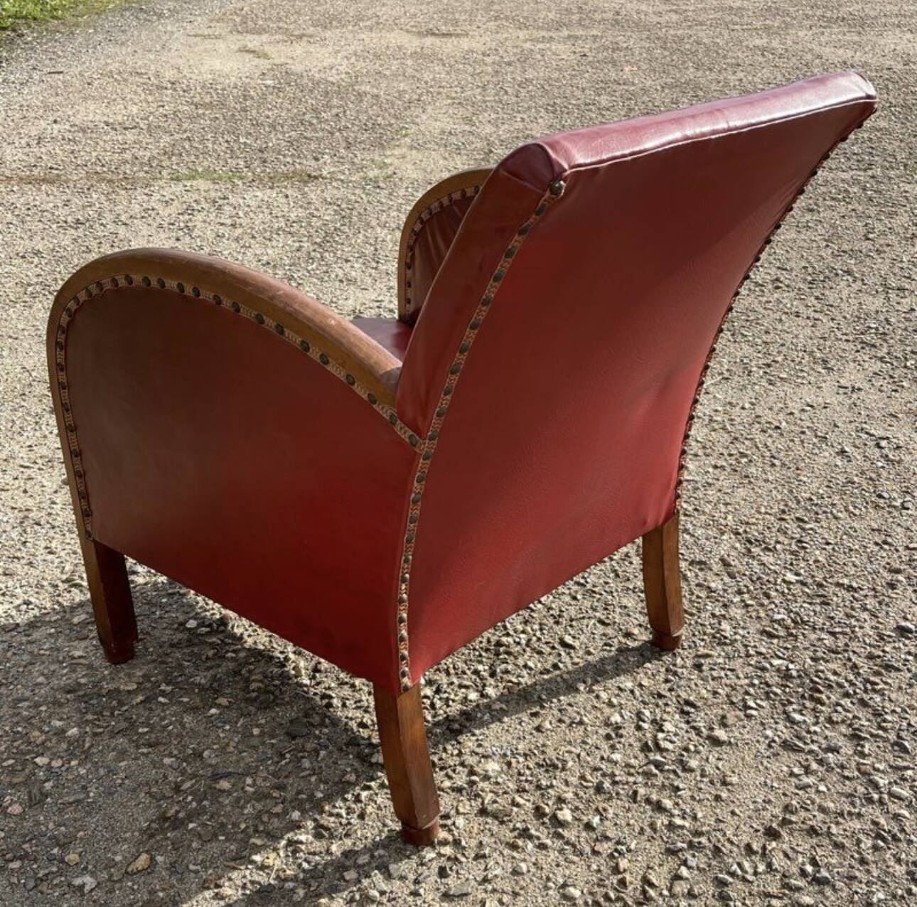 Fauteuil club art déco 1950