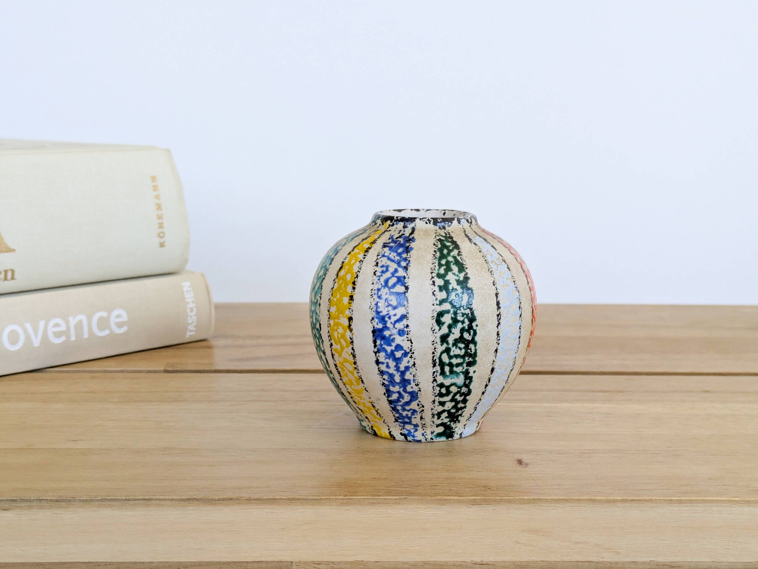 Mini Vase Scheurich Céramique Ouest Allemande Années 60