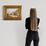 Italian painting signed seascape