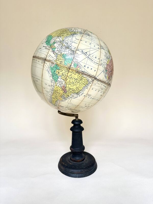 Globe terrestre Girard, Barrère et Thomas - 58 cm