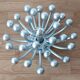 Pistillino wall lamp by Valenti Luce for Studio Tetrach, Italy 1960.