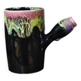 Mazagran flamed ceramic Vallauris