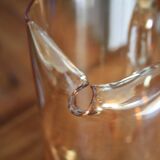 Pichet/carafe en verre soufflé