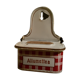 Enamelled sheet metal matchbox