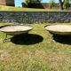 Paire de grandes coupes Willy Guhl – Eternit – jardinières - Années 60
