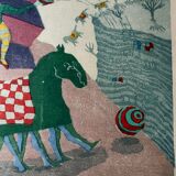 Lithographie originale, signée année 1980