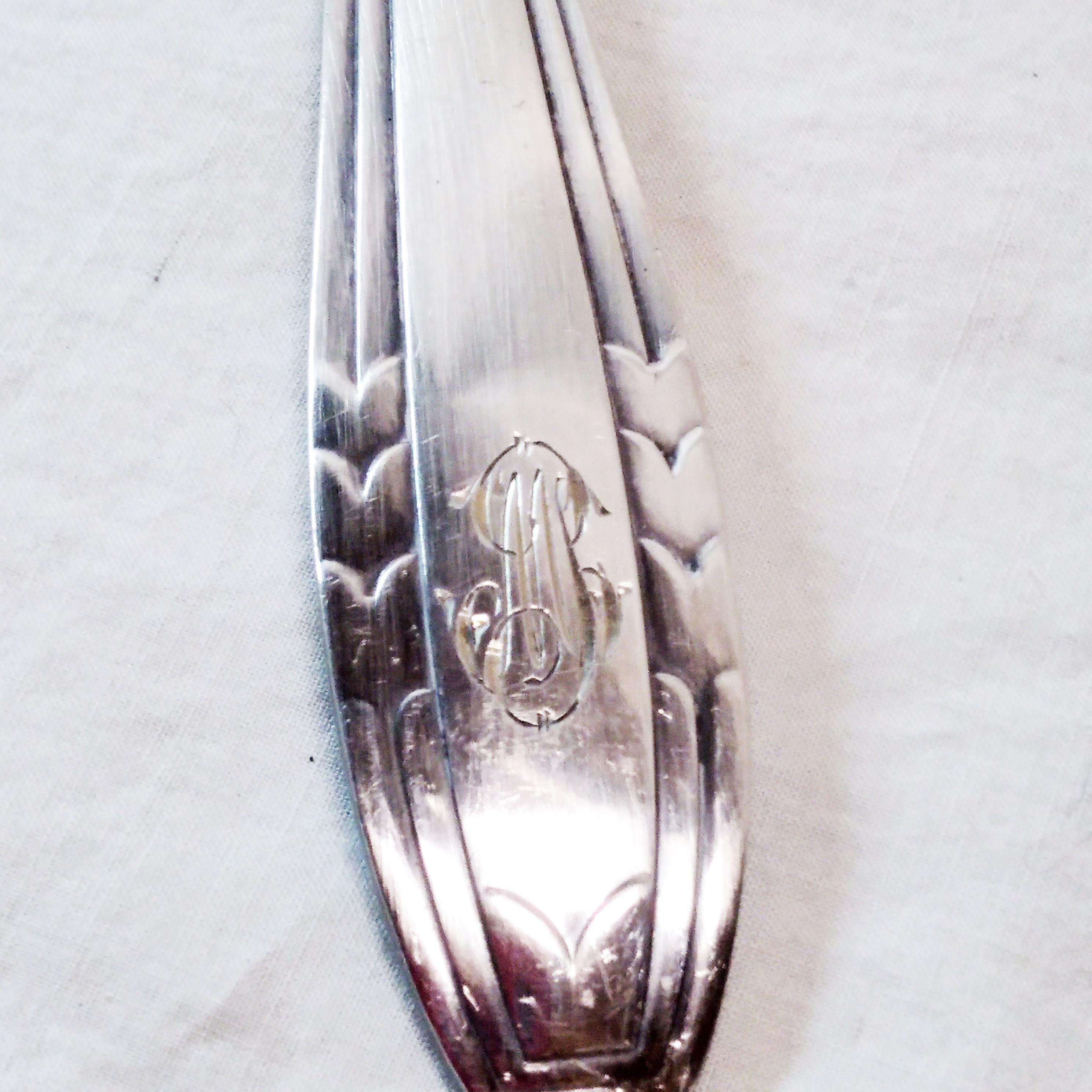 Silver metal birth cover