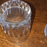 Set of 2 whisky crystal glasses