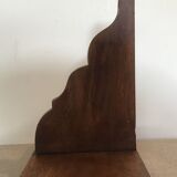 Hanging oak shelf