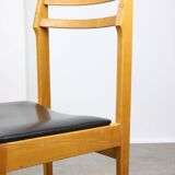Vintage Chairs in style of Gio Ponti, 1970, set of 4