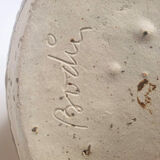 Sandstone pan by André Bodin La Borne