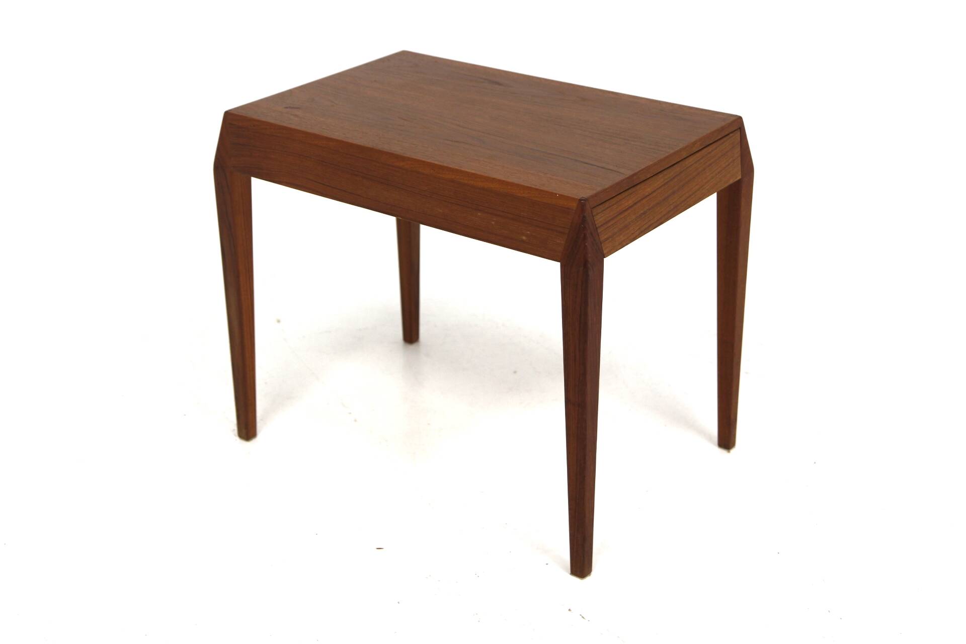 Table d'appoint en palissandre, Werner Fredriksen, Threemen, Suède, 1960