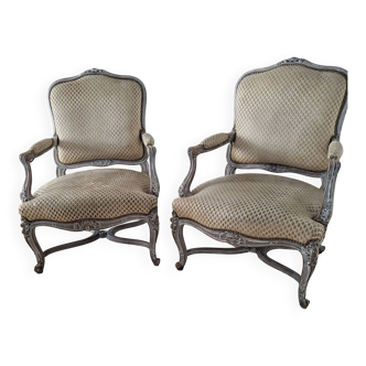 Pair of armchairs louis 15 BALZAROTTI