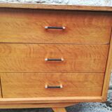 Chest of drawers buffet compass feet