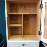 Wooden medicine cabinet