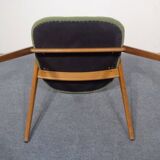 Beech chair in green, 1960s