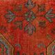3x9 Pumpink Orange Vintage Turkish Runner Rug, 78x288Cm SK 23570