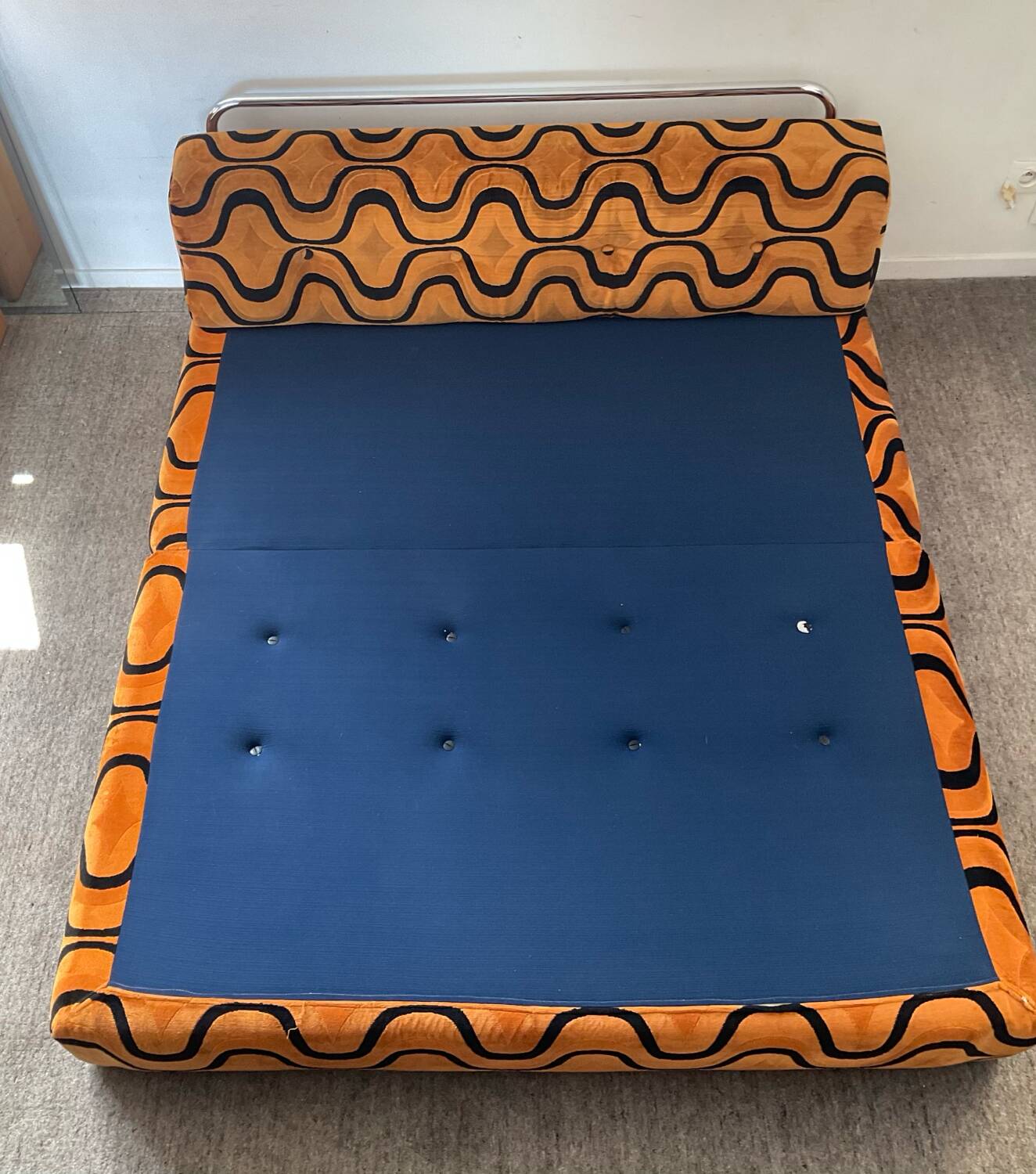 Space Age sofa convertible armchair 70s