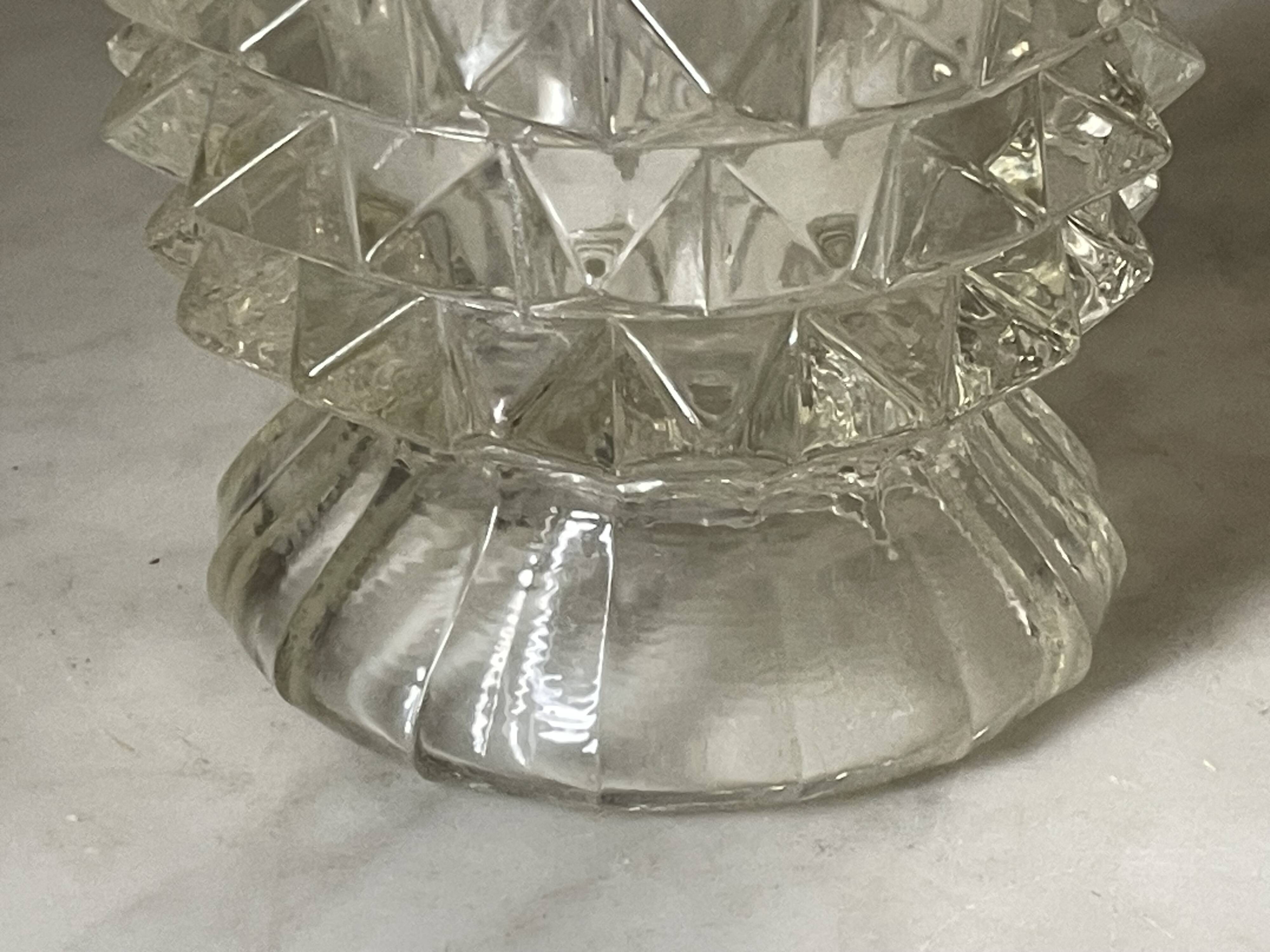 Rostrato Vase in Murano Glass, 1960s