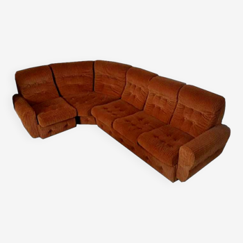 Canapé d'angle 70s