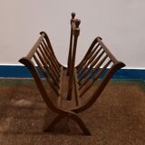 Vintage magazine holder