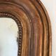 Large antique French Louis Philippe giltwood mirror – late 19th century