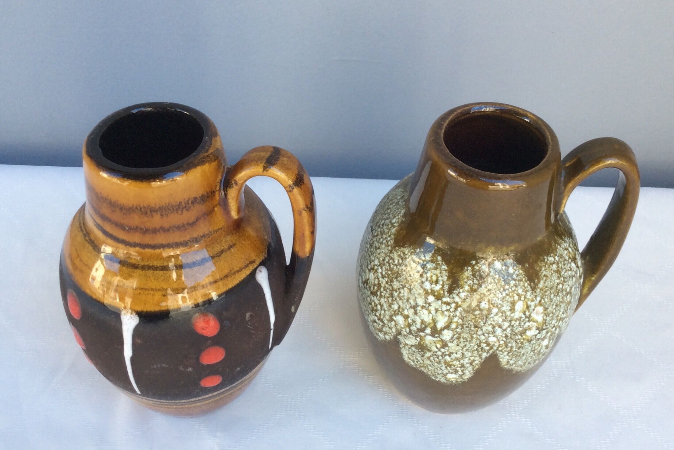 Two pitchers West Germany, 60s