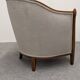 Pair of Art Deco gondola armchairs, France circa 1920