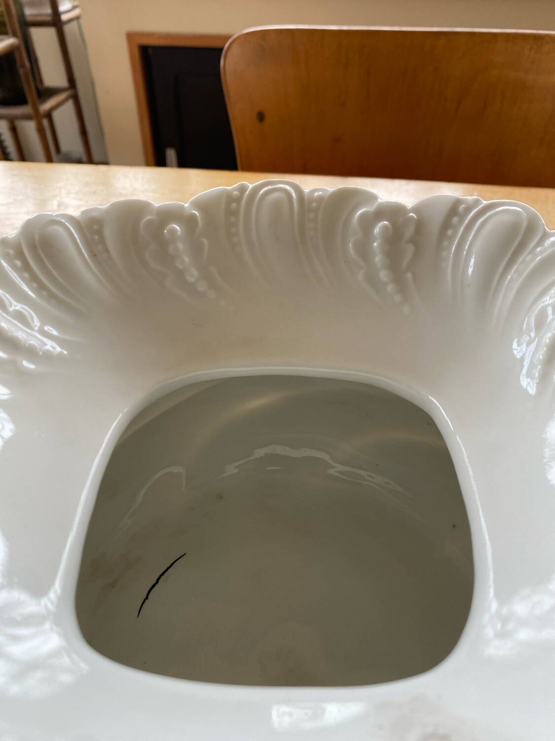 Vase porcelaine blanche