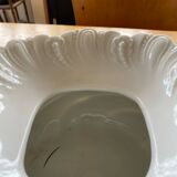 White porcelain vase