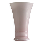 Pink opaline vase.