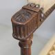 Walnut armchair, Louis XVI style, early nineteenth