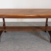Table basse porte-revues scandinave en teck, Suède vers 1960