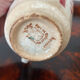 Set of two antique opaque porcelain cups from Gien.