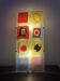 Lampe murale GYLLEN Vintage IKEA – design à carrés – décoration unique