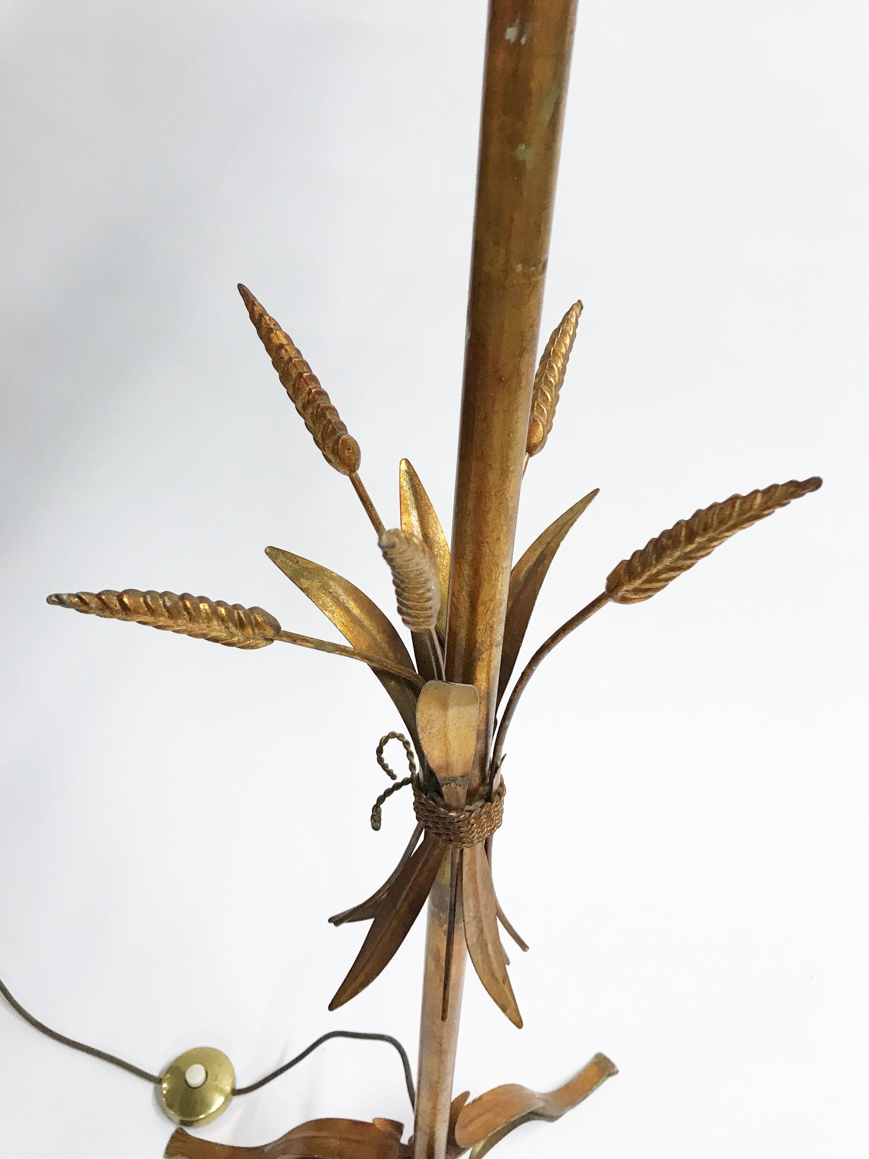 Sheaf of wheat floor lamp, 1960s