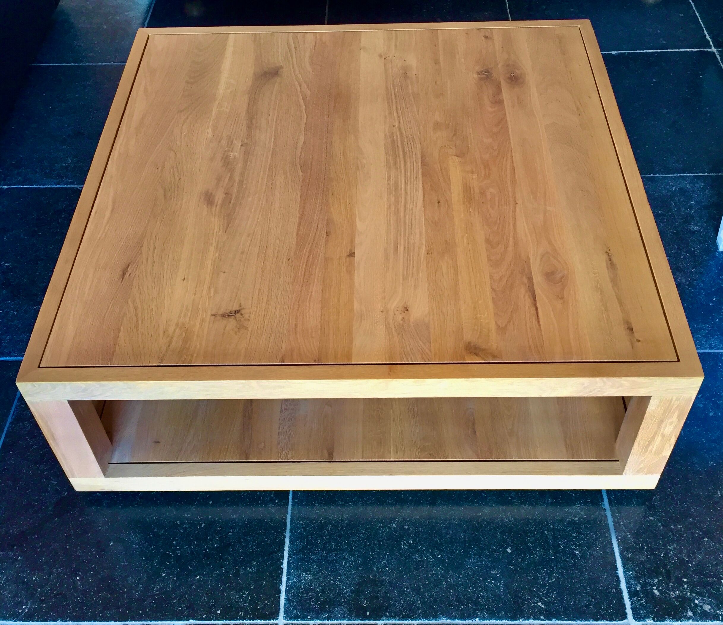 Ethnicraft solid oak coffee table